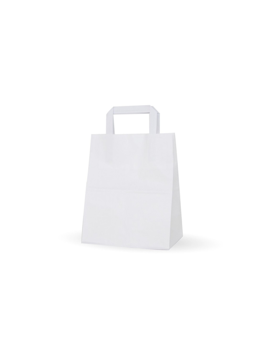 Bolsa Plastico Blanca 35x40 cm troquelada, 100 ud 8,90 € envío en 24 hs