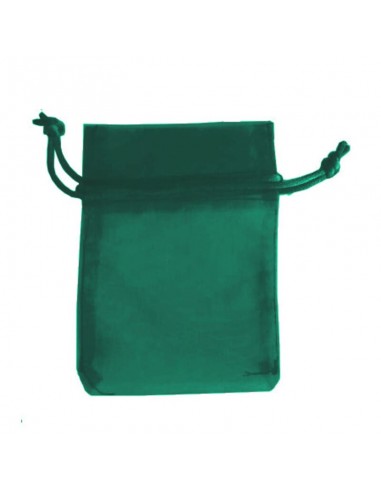 bolsas-de-organza-verde-pino-13,5x16,5-cm-paquete-10uds
