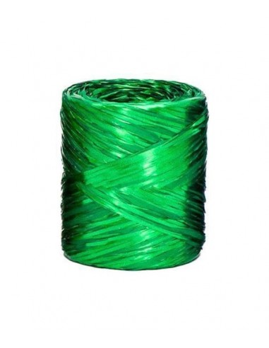 cinta-rafia-metálica-verde-15-mm.-bobina-200-metros