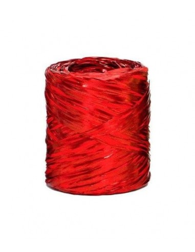 cinta-rafia-metálica-rojo-15-mm.-bobina-200-metros